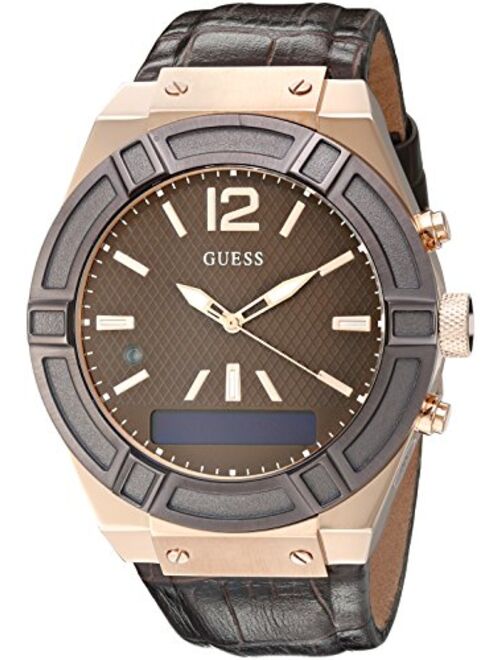 GUESS Men's C0001G1 GUESS CONNECT Chic Fashionable Blue Smartwatch Where Fashion Meets Lifestyle Functionality