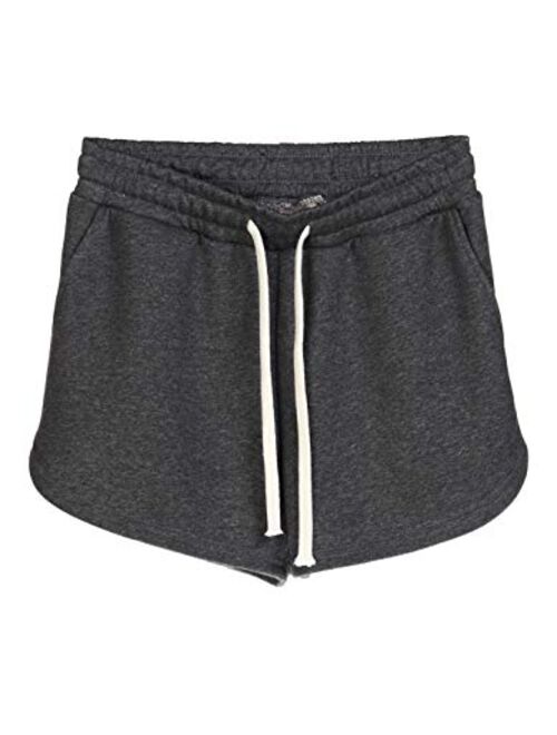 Yimoon Women's Casual Elastic Waist Pajama Shorts Athletic Gym Yoga Shorts