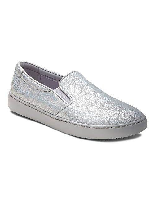 Vionic Women's Pro Mahoney Avery Slip-on - Ladies Water Resistant and Slip Resistant Service Shoes with Concealed Orthotic Arch Support