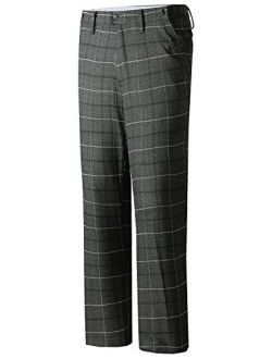 Hanayome Men's Match Fit Handsome Dress Pants PA04?Grey,36W-34L?