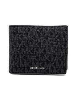 Men's Cooper Billfold with Passcase Wallet (Black)