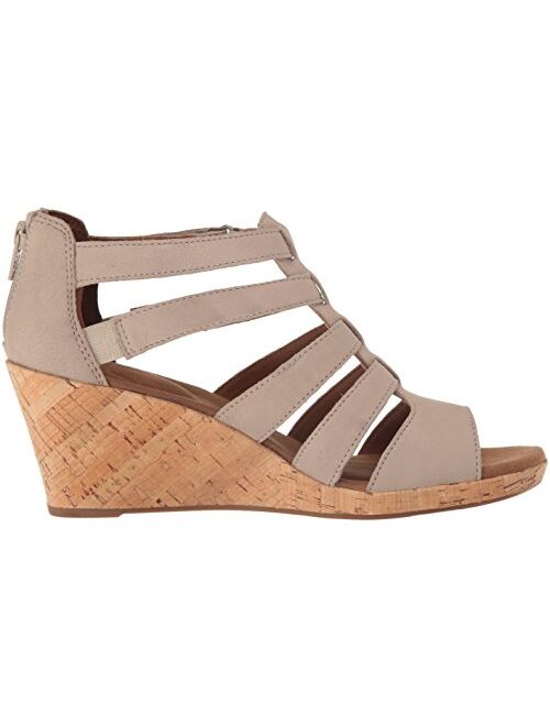 Rockport Women's Briah Gladiator Wedge Sandal