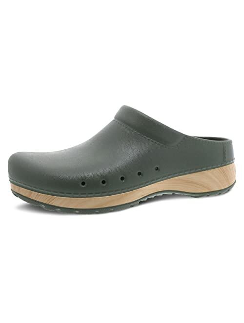 Dansko Women's Kane Slip On Mule - Lightweight and Cushion Comfort with Removable EVA Footbed and Arch Support