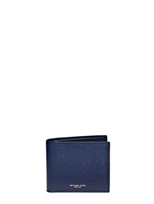 Michael Kors Men's Harrison Billfold with Passcase Wallet No Box Included (Black)