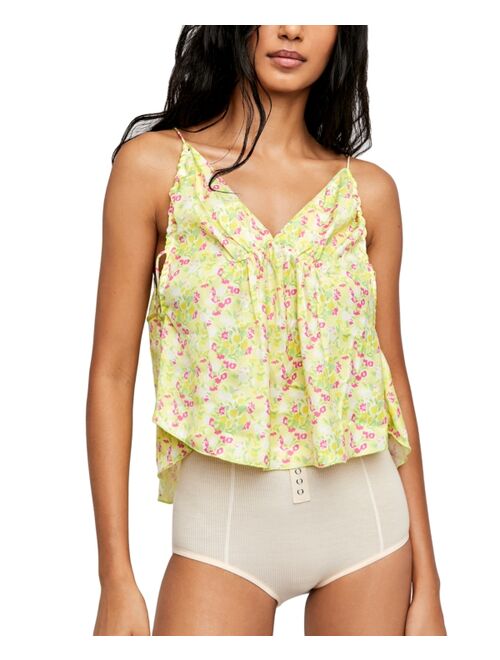 Free People Gardenia Printed Camisole