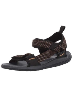 Men's Synthetic Velcro Straps Sandal