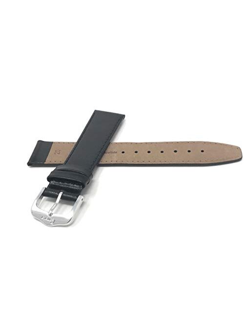 Bandini Leather Watch Band Strap - Slim - 3 Colors (12mm, 14mm, 16mm, 18mm, 20mm (Also Extra Long XL)