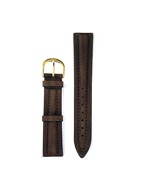 Speidel Go Grain Leather 18 Millimeters Brown Watch Strap