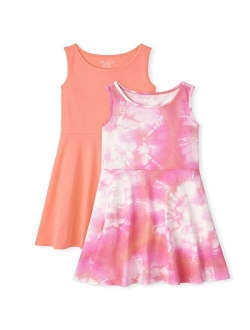 Girls Tank Dress 2-Pack