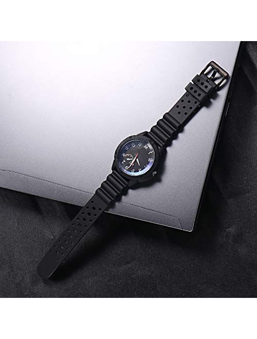 Carty Silicone Watch Bands Quick Release Rubber Watch Straps for Men Women Premium Quality Waterproof - 20mm, 22mm,24mm Rubber Straps