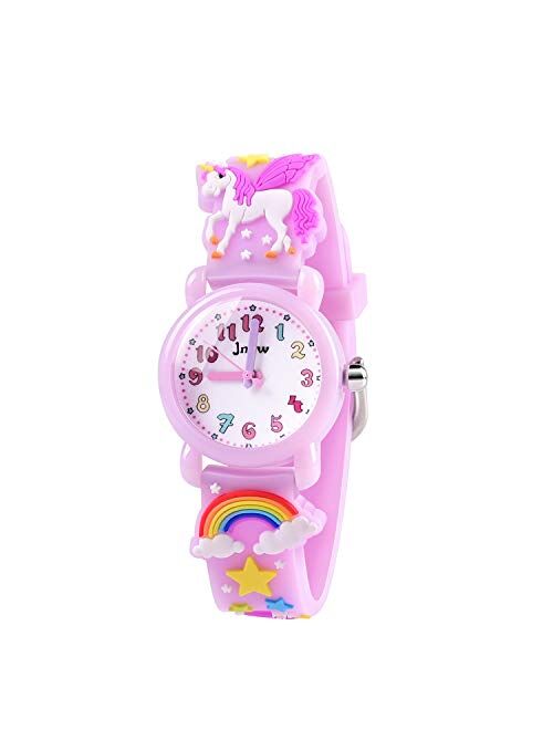 VAPCUFF Girls Watch - 3D Cartoon Waterproof Toddler Watch, Gifts for Girls Age 2-8 Toys for 3 4 5 6 7 Year Old Girls - Kids Gifts