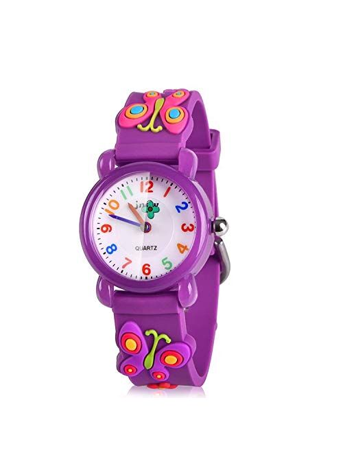 ATIMO 3D Cartoon Waterproof Watches for Girls and Boys - Gifts for Kids