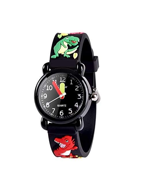 ATIMO 3D Cartoon Waterproof Watches for Girls and Boys - Gifts for Kids