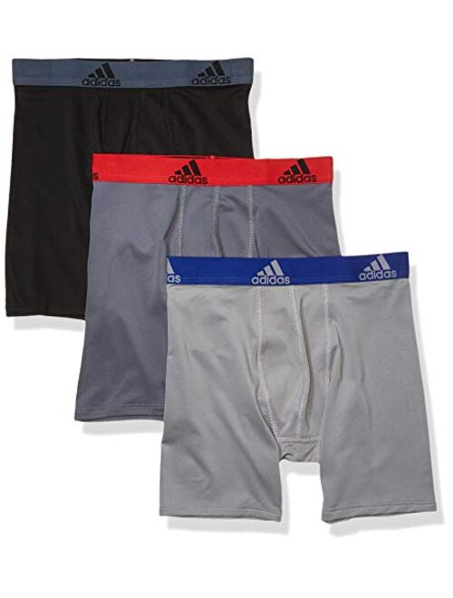 adidas Youth Sport Performance Climalite Long Boxer Briefs (3-Pack)