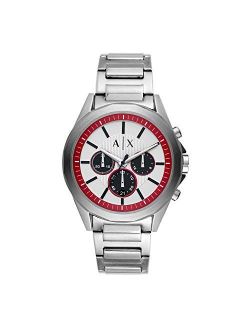 Chronograph Quartz White Dial Men's Watch AX2646