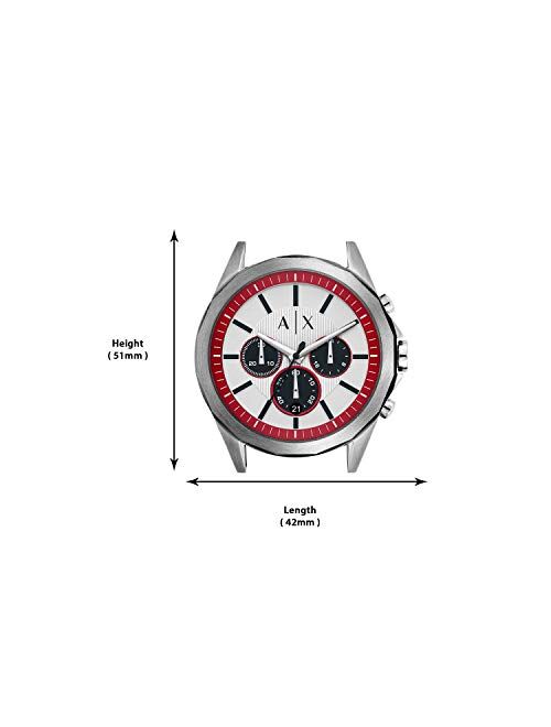 Armani Exchange Chronograph Quartz White Dial Men's Watch AX2646