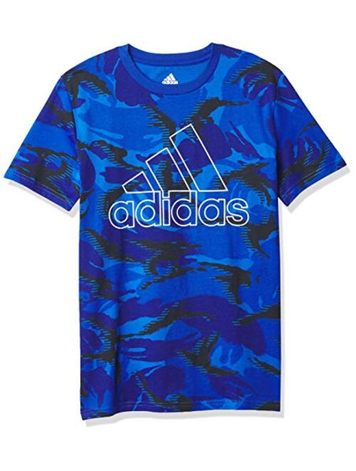 adidas Boys' Action Camo T-Shirt