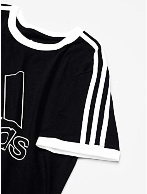 Adidas Black Cotton Short Sleeves t shirt