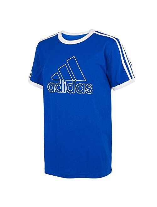 Adidas Black Cotton Short Sleeves t shirt