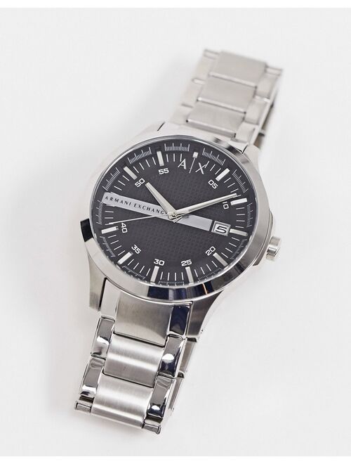 Armani Exchange AX2103 Hampton bracelet watch in silver