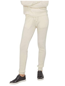 State Cashmere Women’s 100% Pure Cashmere Knitted Loungewear • Add Both to Cart for Set