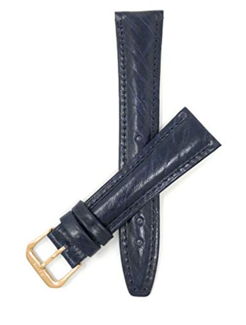 Bandini Leather Watch Band Strap - Semi Glossy - 5 Colors - 12mm, 14mm, 16mm, 18mm, 20mm (Also Comes in Extra Long, XL)