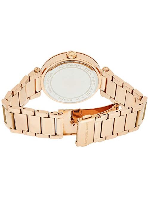 Michael Kors Women's Parker Rose Gold Tone Stainless Steel Watch MK5781