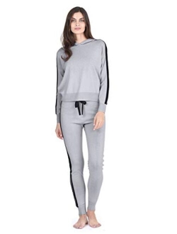 State Fusio Cashmere Wool Matching Hoodie Sweater/Jogger Pants Knitted Loungewear Set for Women ◆Add Both to Cart for Set◆