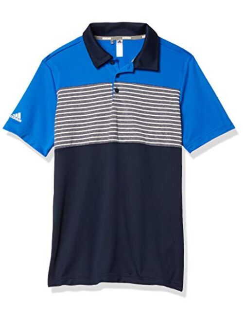 adidas Boys' Engineered Stripe Polo Shirt