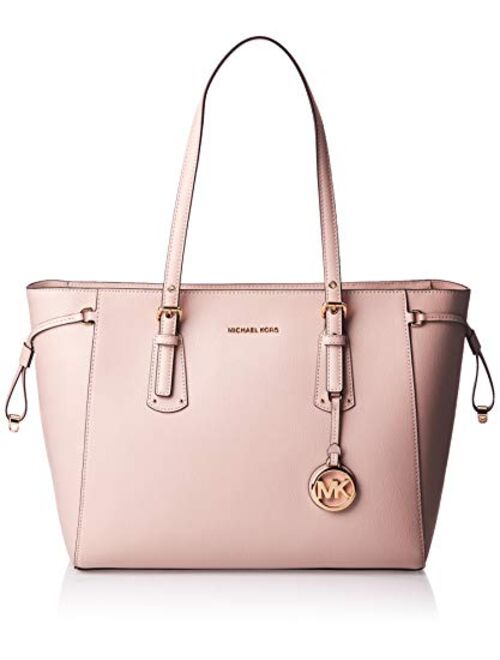 MICHAEL Michael Kors Voyager Medium Top Zip Tote Soft Pink One Size