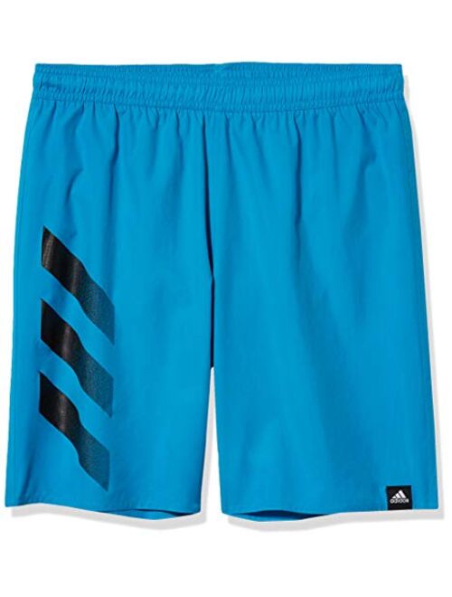 adidas Boys' Young Athlete Bold Three Stripes Shorts