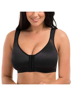 Women Sport Bra Top Posture Corrector Padded Bra Wireless Back Support Lift Up Female Brassiere Fitness