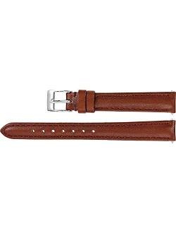 Ladies Regular Leather Water-Resistant Padded Watch Strap