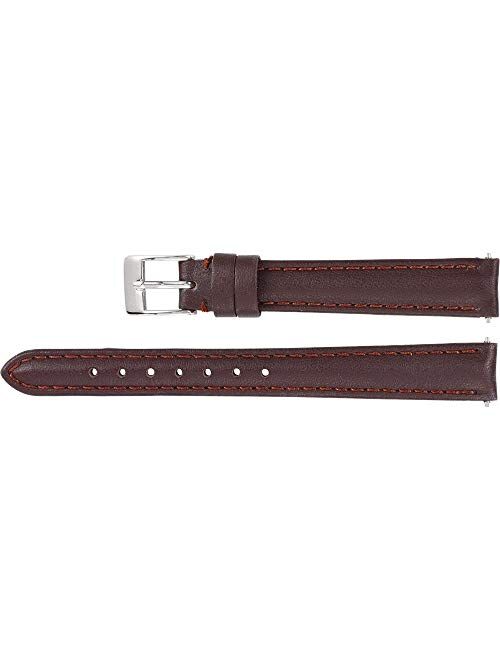 Ladies Regular Leather Water-Resistant Padded Watch Strap