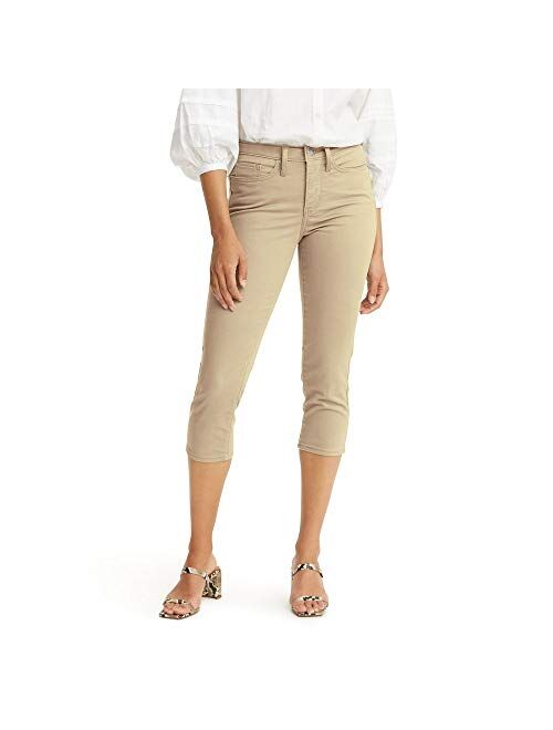 levi capri pants womens