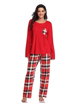 Women's Cotton Sleeve Printed lounge Pajamas Set