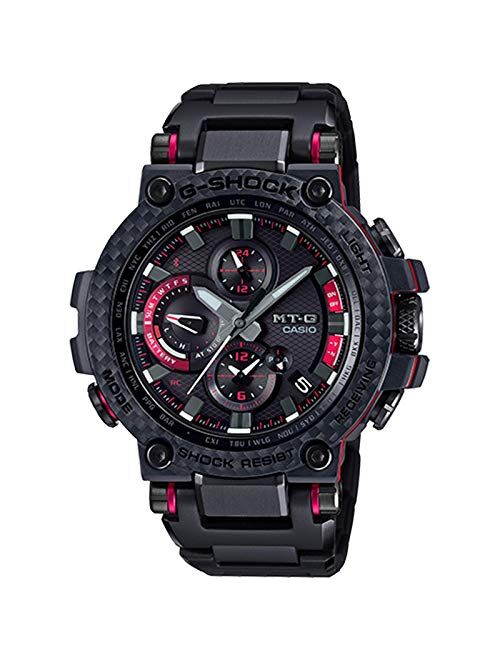 Men's Casio G-Shock MT-G Connected Black Stainless Steel Watch MTGB1000XBD-1