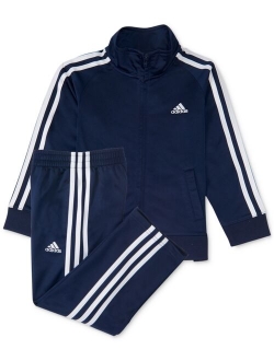 Baby Boys 2-Pc. Three-Stripe Track Suit