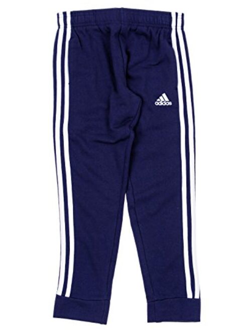 adidas Boys Youth (8-20) Game Time 3-Stripe Fleece Pants, Color Options