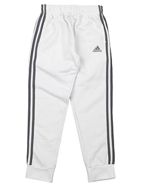 adidas Boys Youth (8-20) Game Time 3-Stripe Fleece Pants, Color Options