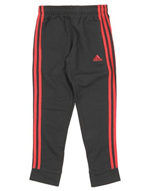 adidas Boys Youth (8-20) Game Time 3-Stripe Fleece Pants, Color Options