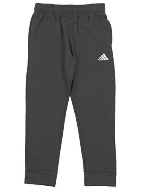 adidas Big Boys Youth Game Ready Slim Fit Cuffed Fleece Pants, Color Options