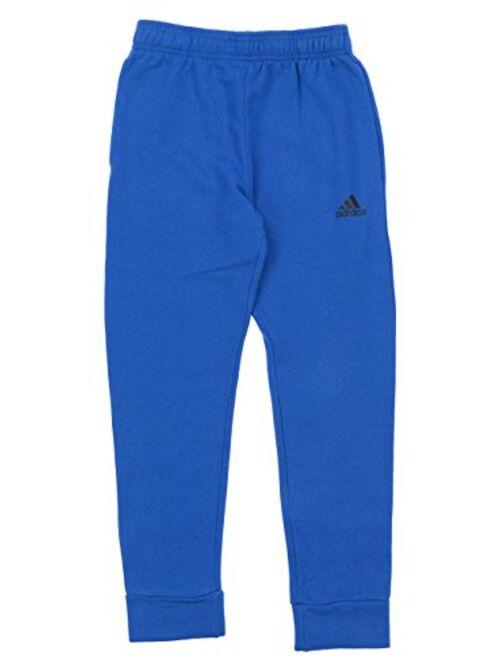 adidas Big Boys Youth Game Ready Slim Fit Cuffed Fleece Pants, Color Options