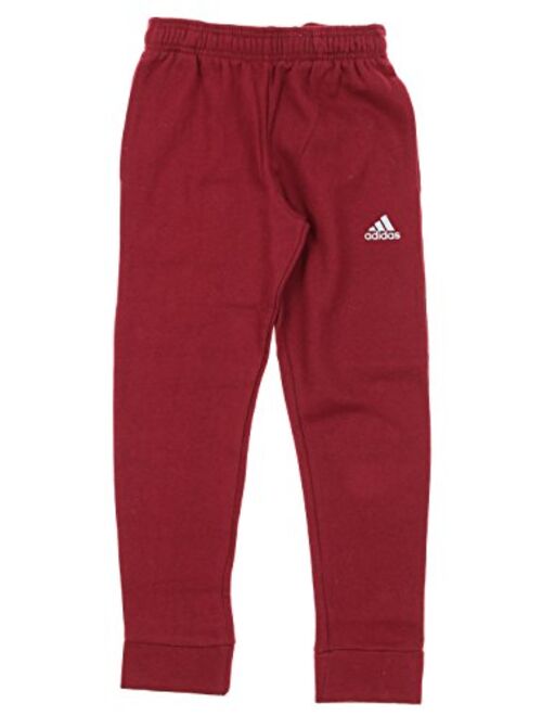 adidas Big Boys Youth Game Ready Slim Fit Cuffed Fleece Pants, Color Options