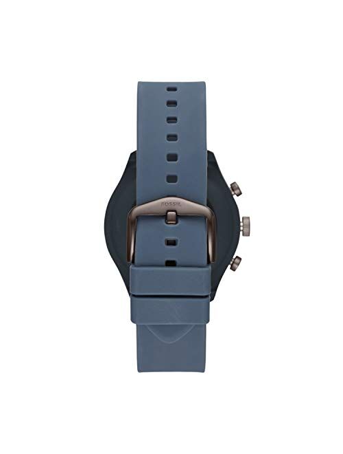 Fossil FTW4021 BLUE Nylon digital quartz Man Watch