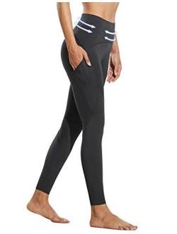 Women's Shapewear Postpartum V Leggings for Women Slimming Compression High Waisted Seamless Shaping Pants