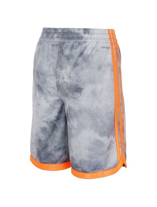 Adidas Big Boys Aeroready Tie Dye Mesh Shorts