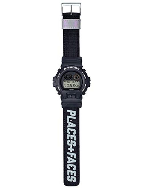 Casio G-Shock Places and Faces DW6900PF-1 Watch, Black