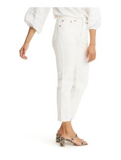 White in the Clouds Crop Jeans - Women