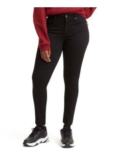 Soft Black 721 High-Rise Skinny Jeans - Women